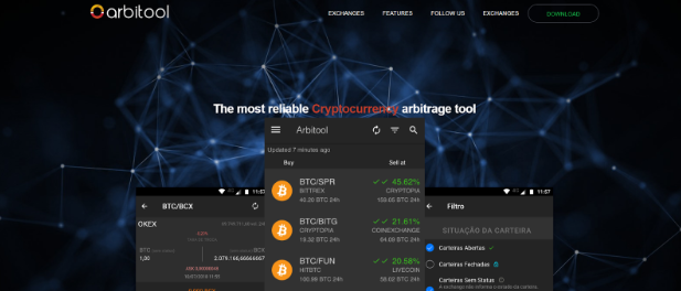 crypto currency arbitrage software