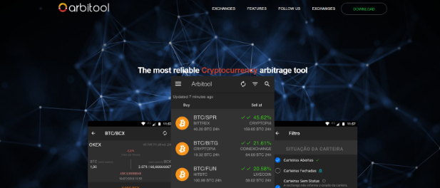 cryptocurrency exchange arbitrage software